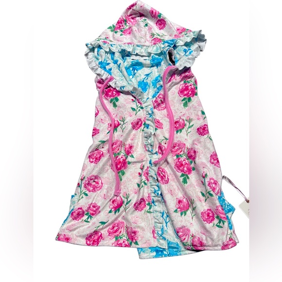 Brand new never worn  reversible girls swim cover-up 6Y - Picture 2 of 4